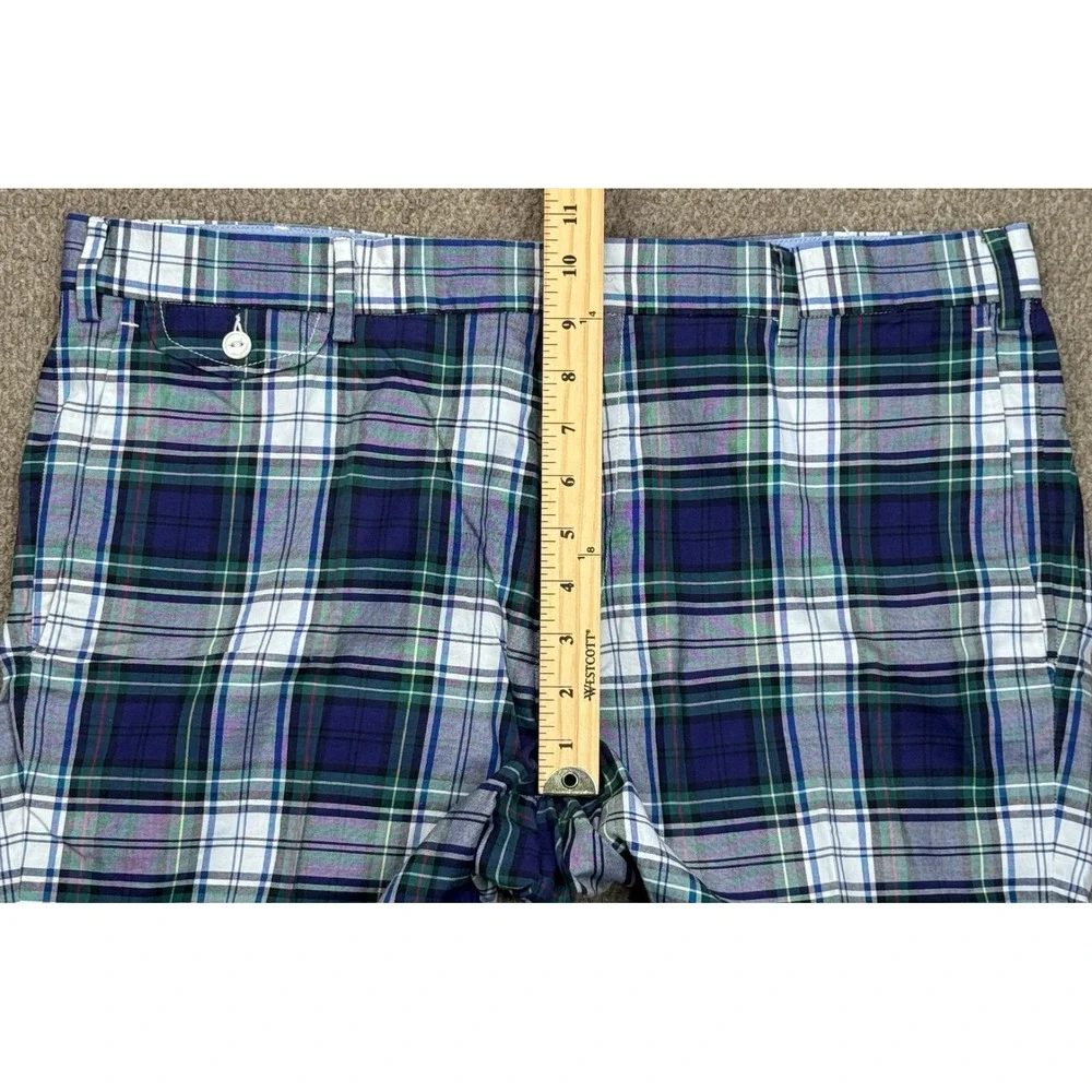 Polo by Ralph Lauren Madison Slim GI Fit Men's‎ Plaid Shorts Size 36